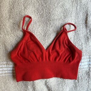 ALO Yoga Red bralette